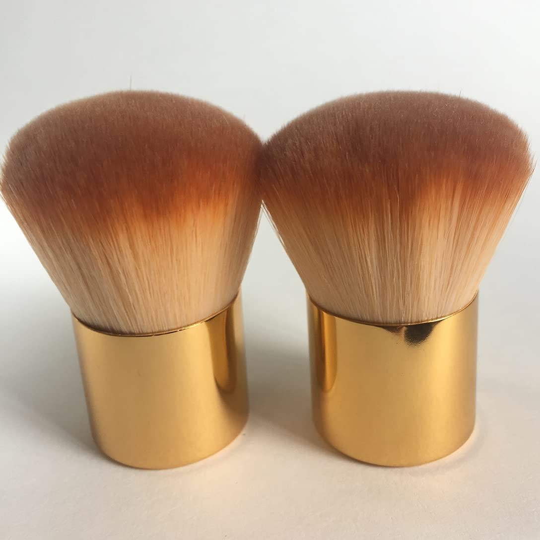 Juego de 2 Pinceles Kabuki RN BEAUTY - Maquillaje Multifuncional