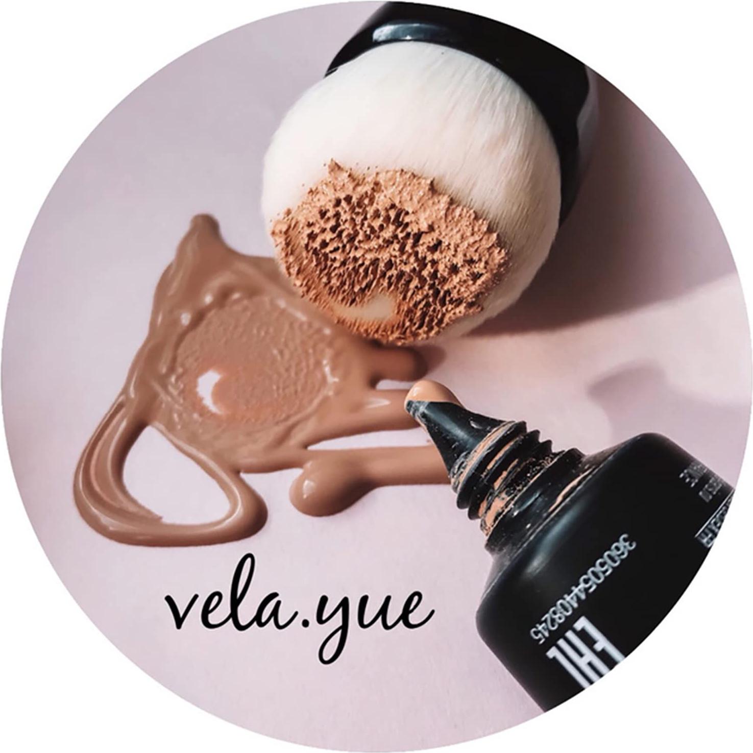 Brocha de Maquillaje Grande Vela.Yue para Base y Contorno