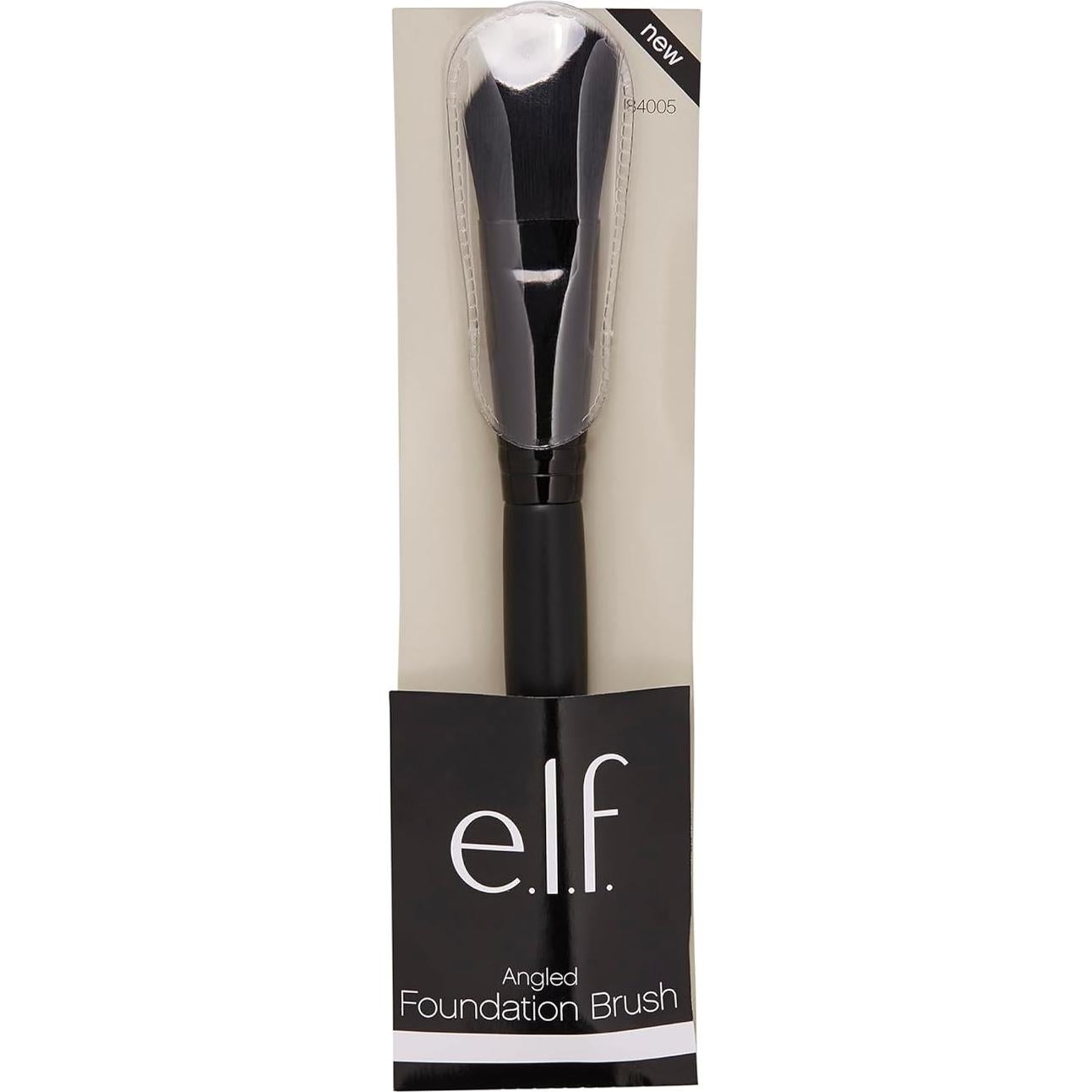 Pincel de Fundación Angulado e.l.f. Cosméticos - Sintético 21cm