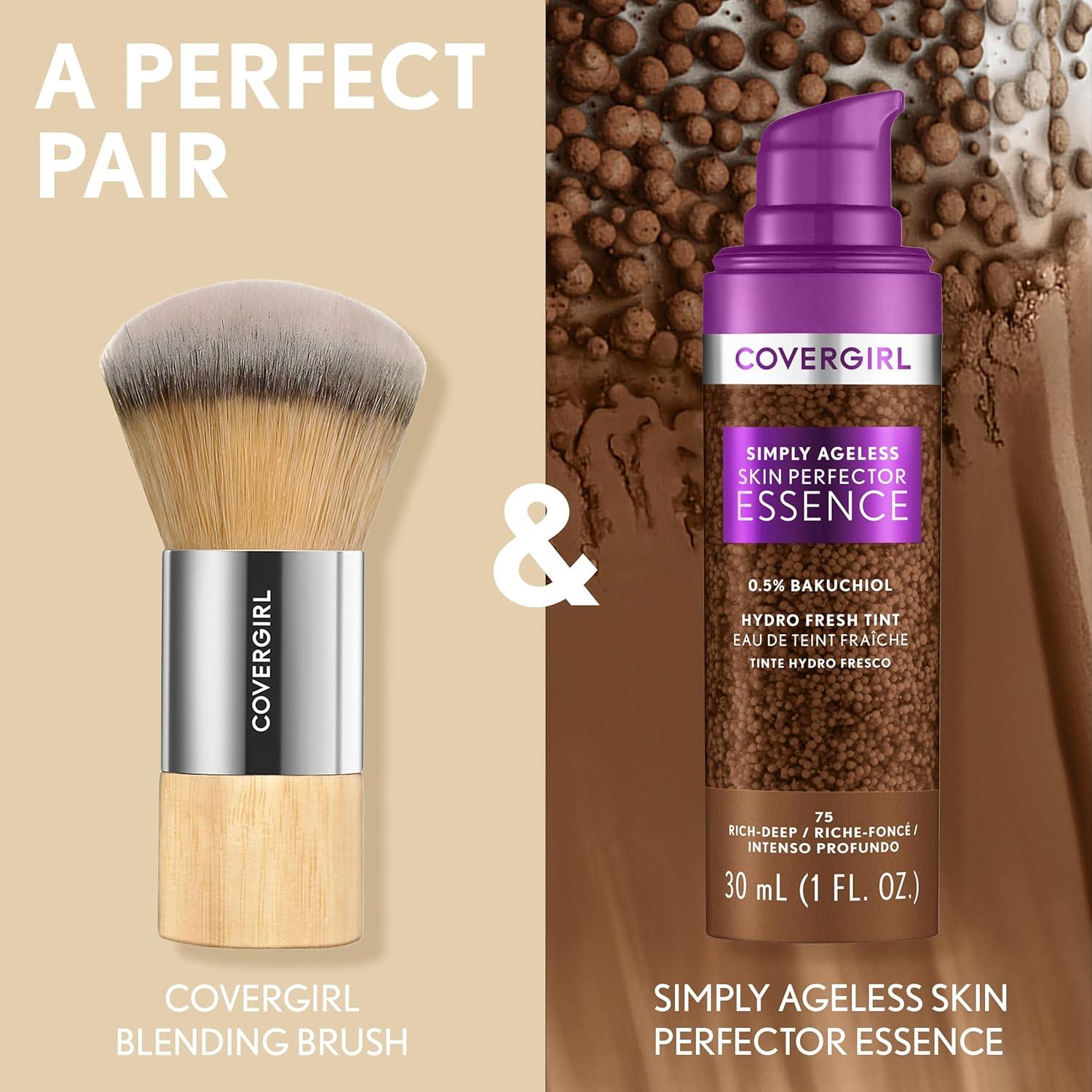 Brocha de Fundación Blending CoverGirl - Cerdas Veganas