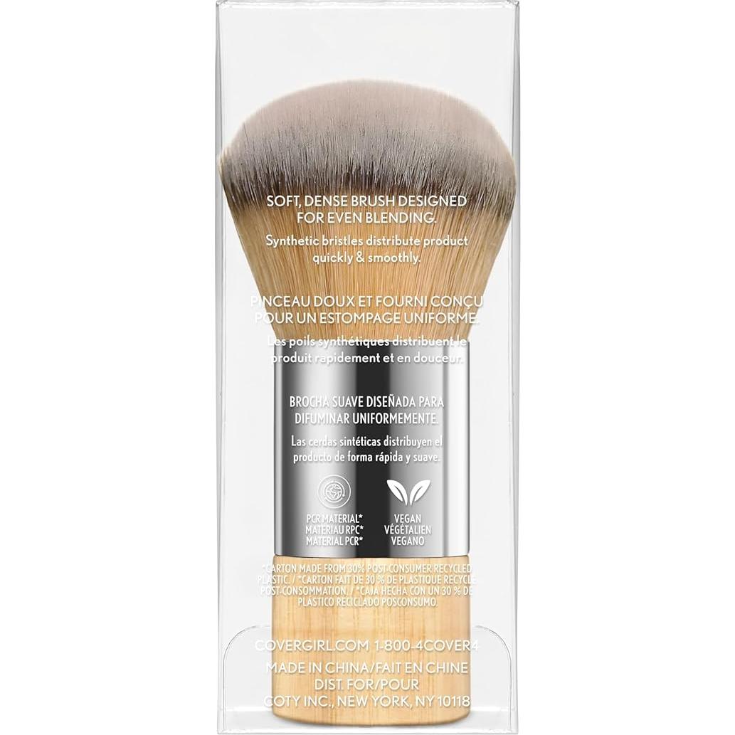 Brocha de Fundación Blending CoverGirl - Cerdas Veganas