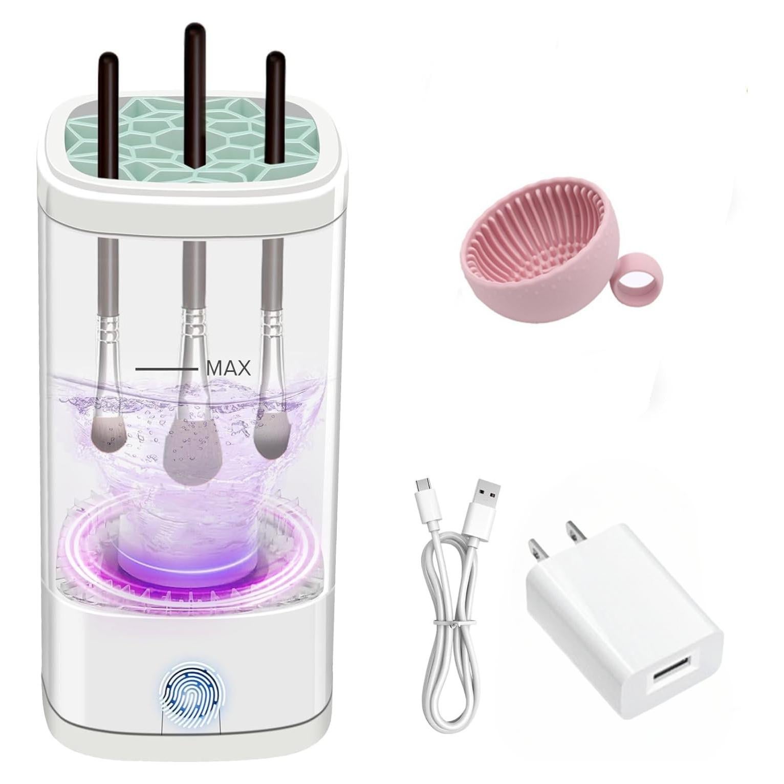 Limpiador Eléctrico de Brochas de Maquillaje Eichopmen - Secado Rápido