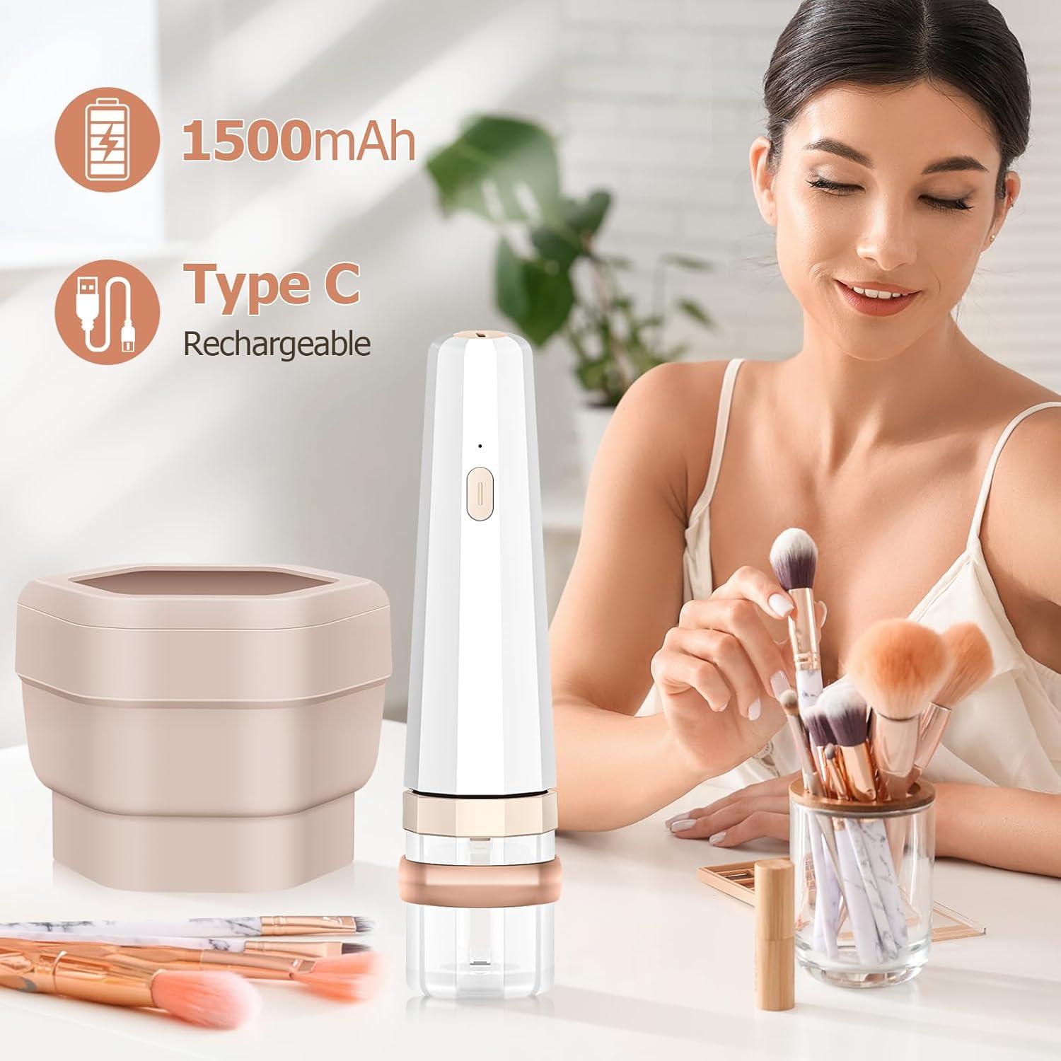 Limpiadora y Secadora de Brochas YLYYCC 3 en 1 Portátil