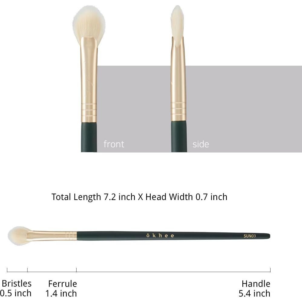 Brocha de Abanico SOO ADOR SUN03 para Contorno de Nariz