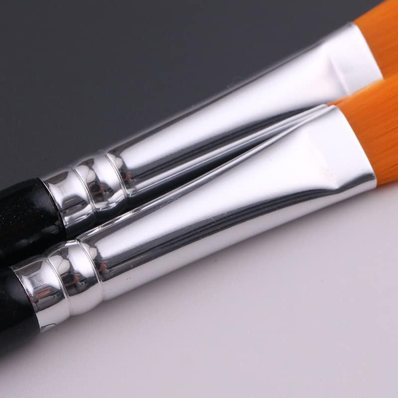 Brocha de Cejas E32 JEZTDKLE - Plana y Precisa 19.5 cm