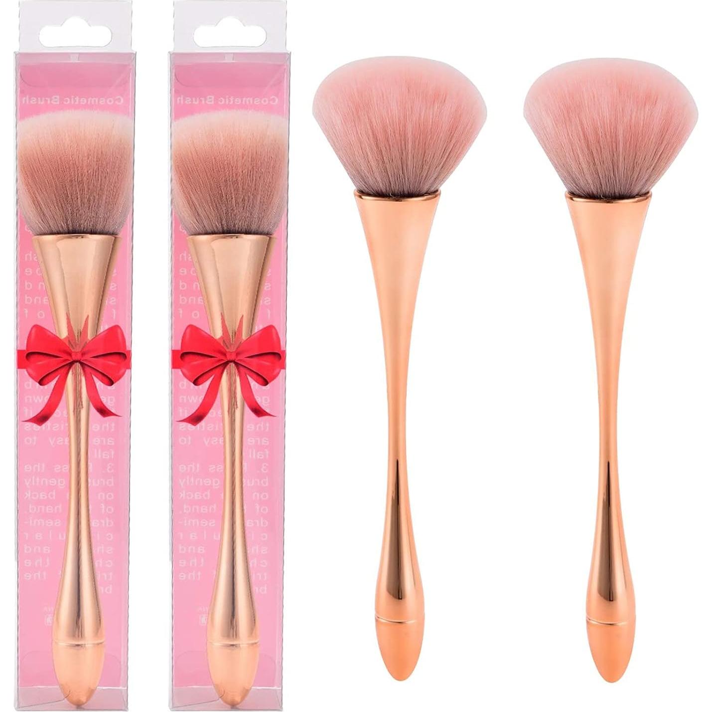 Brocha Kabuki Profesional Jutoe para Maquillaje - 2 Pcs