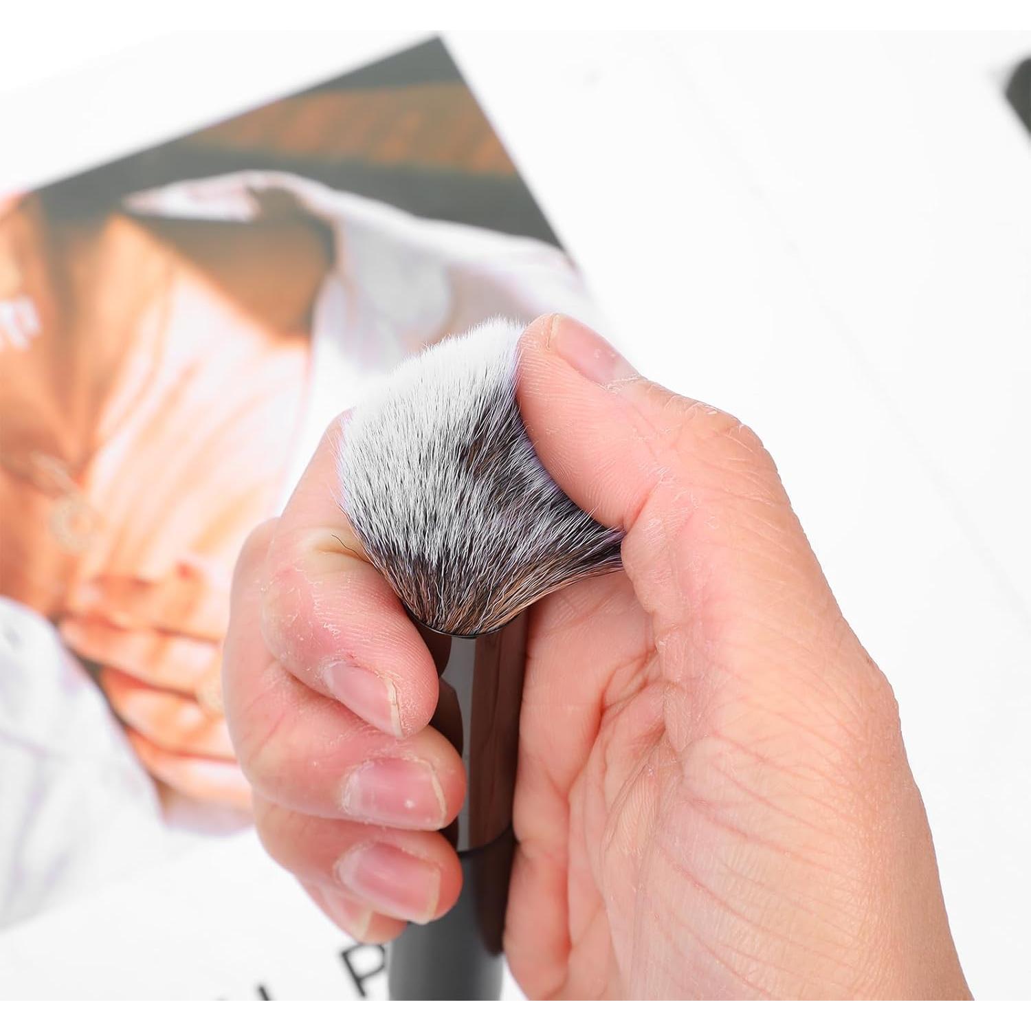 Brochas de Maquillaje Doble Cabeza GEEHUA para Contorno de Nariz