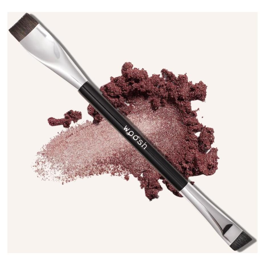 Pincel de Contorno Doble Extremo Woosh Beauty - Vegano