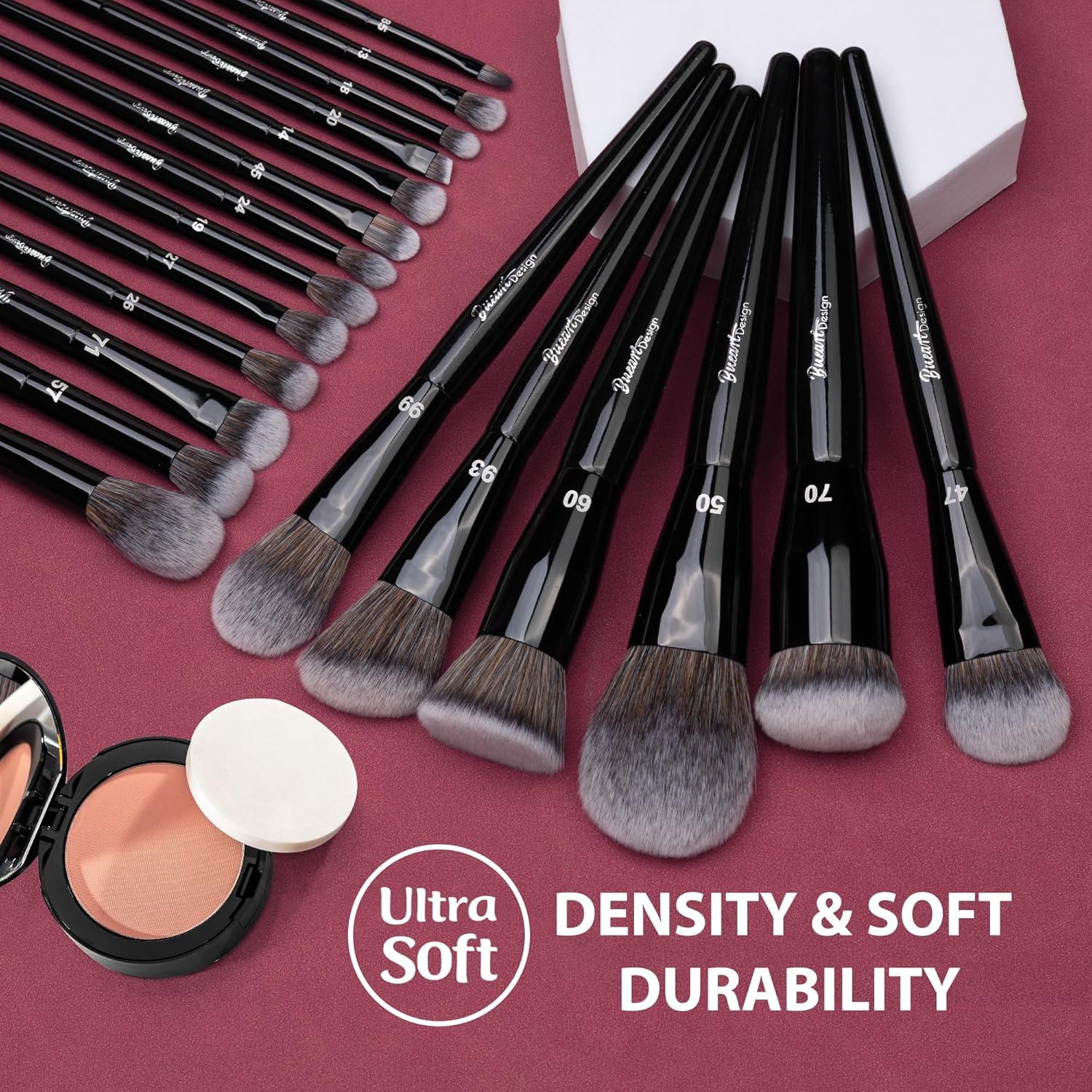 Set de 19 Pinceles de Maquillaje Profesional Bueart Diseño Vegano