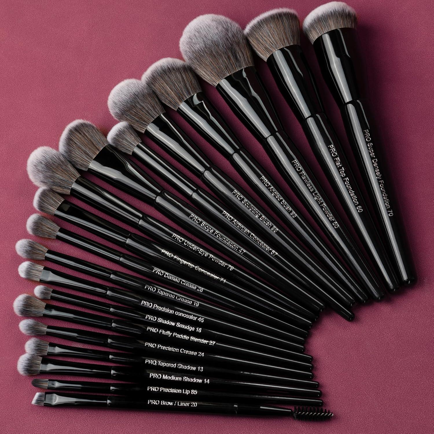 Set de 19 Pinceles de Maquillaje Profesional Bueart Diseño Vegano