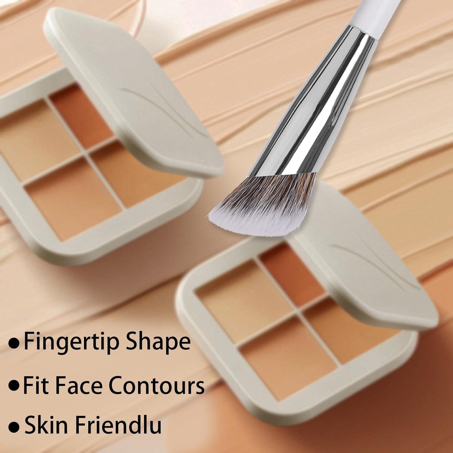 Juego de 4 Brochas para Corrector LoveBB - Precisión y Suavidad