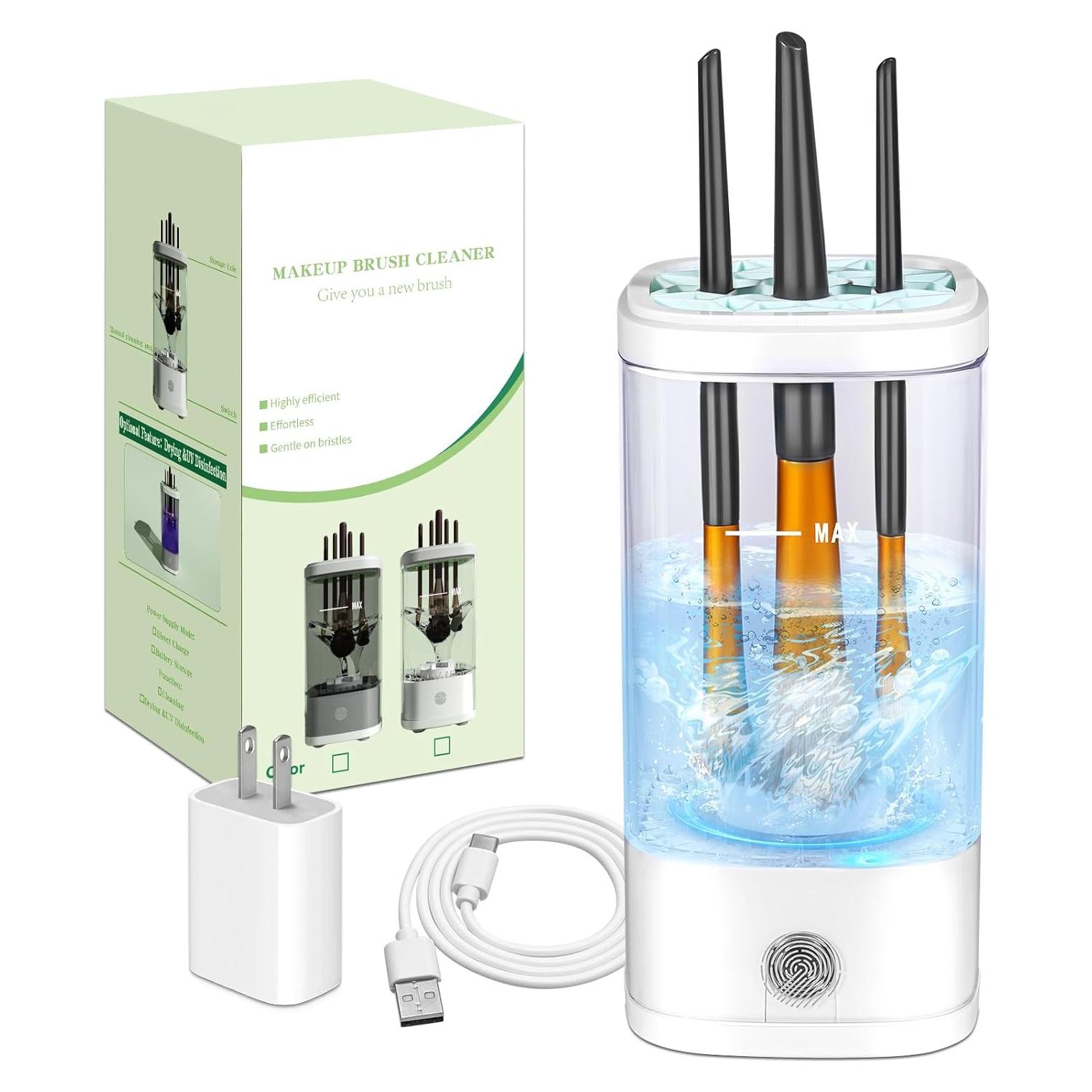 Limpiador Eléctrico de Brochas de Maquillaje HITDLTSC 7000 RPM