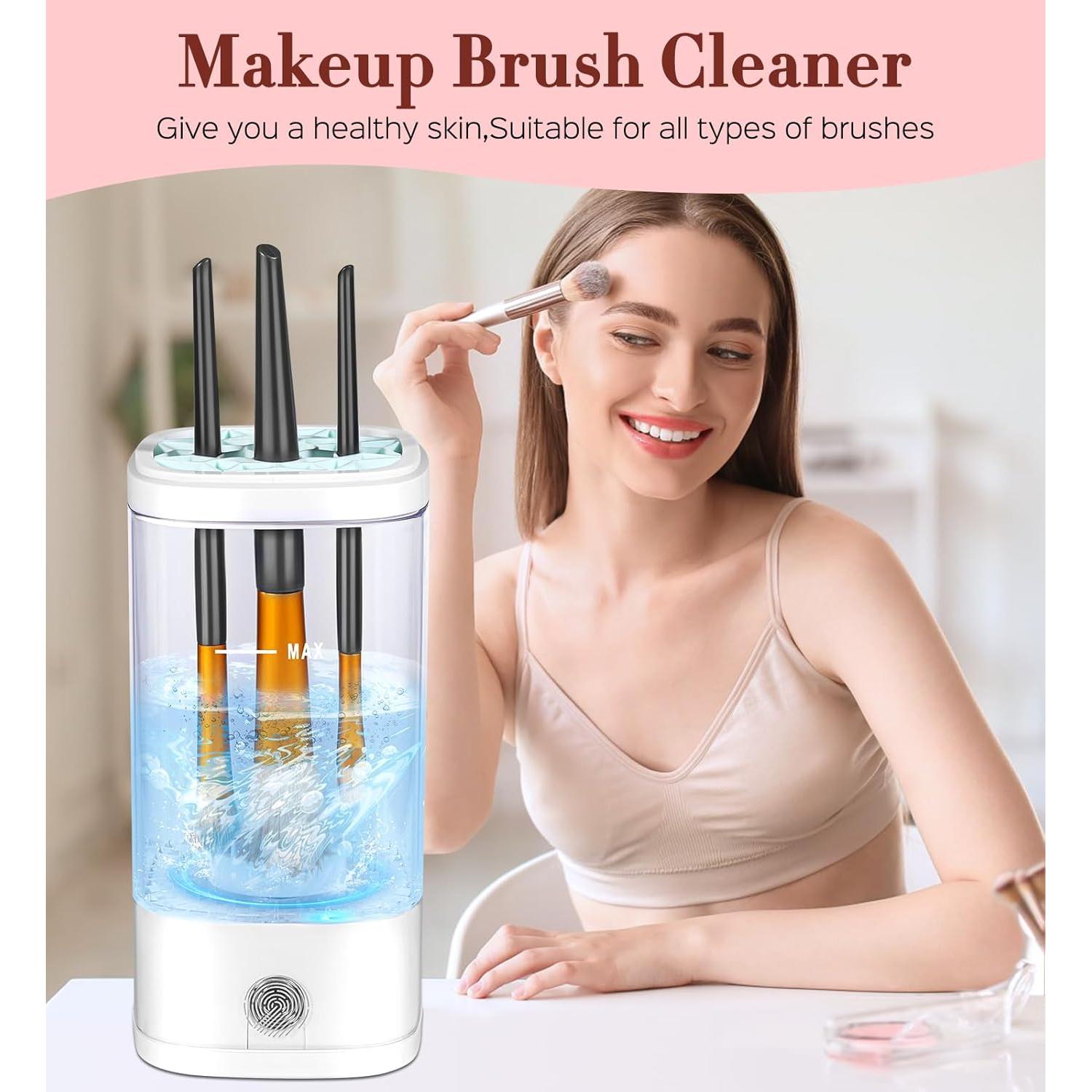 Limpiador Eléctrico de Brochas de Maquillaje HITDLTSC 7000 RPM