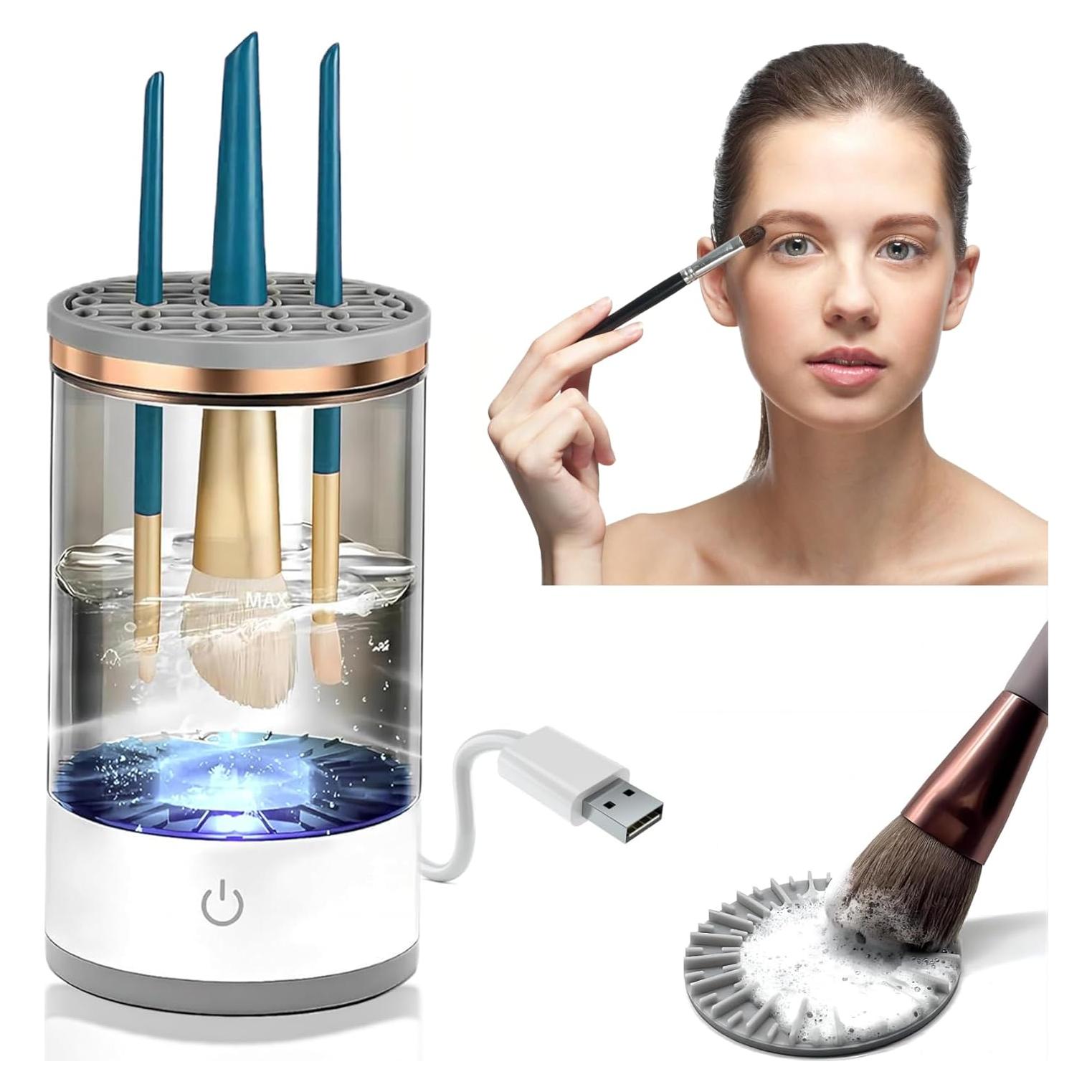 Limpiador Eléctrico de Brochas de Maquillaje Senlong - Limpieza Rápida