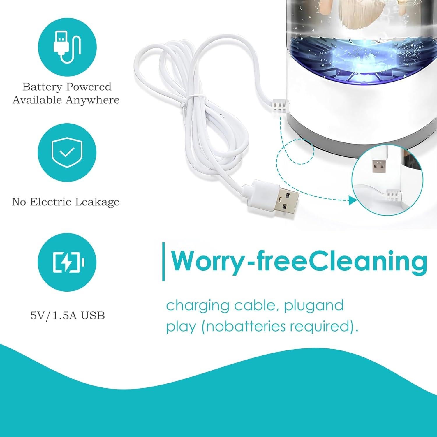 Limpiador Eléctrico de Brochas de Maquillaje Senlong - Limpieza Rápida