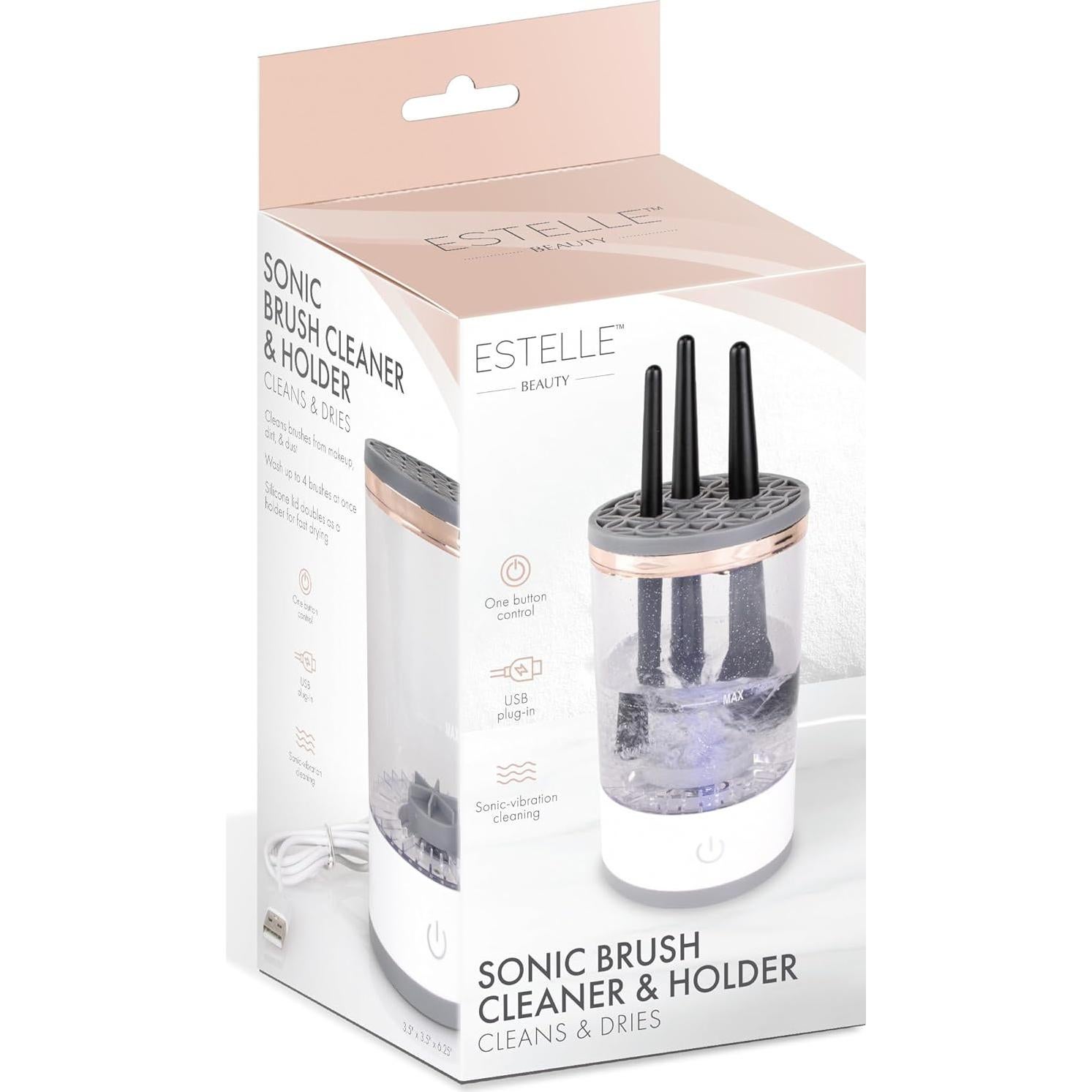 Limpiador Eléctrico de Brochas de Maquillaje ESTELLE
