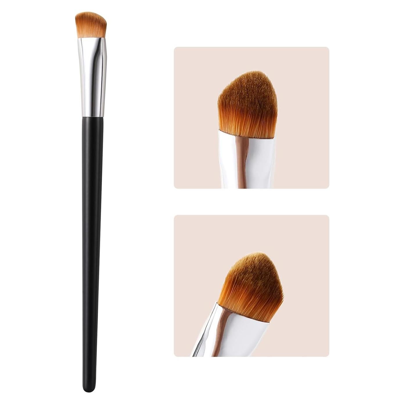 Brocha Correctora Triangular BEAUTYFACTOR para Maquillaje de Ojos