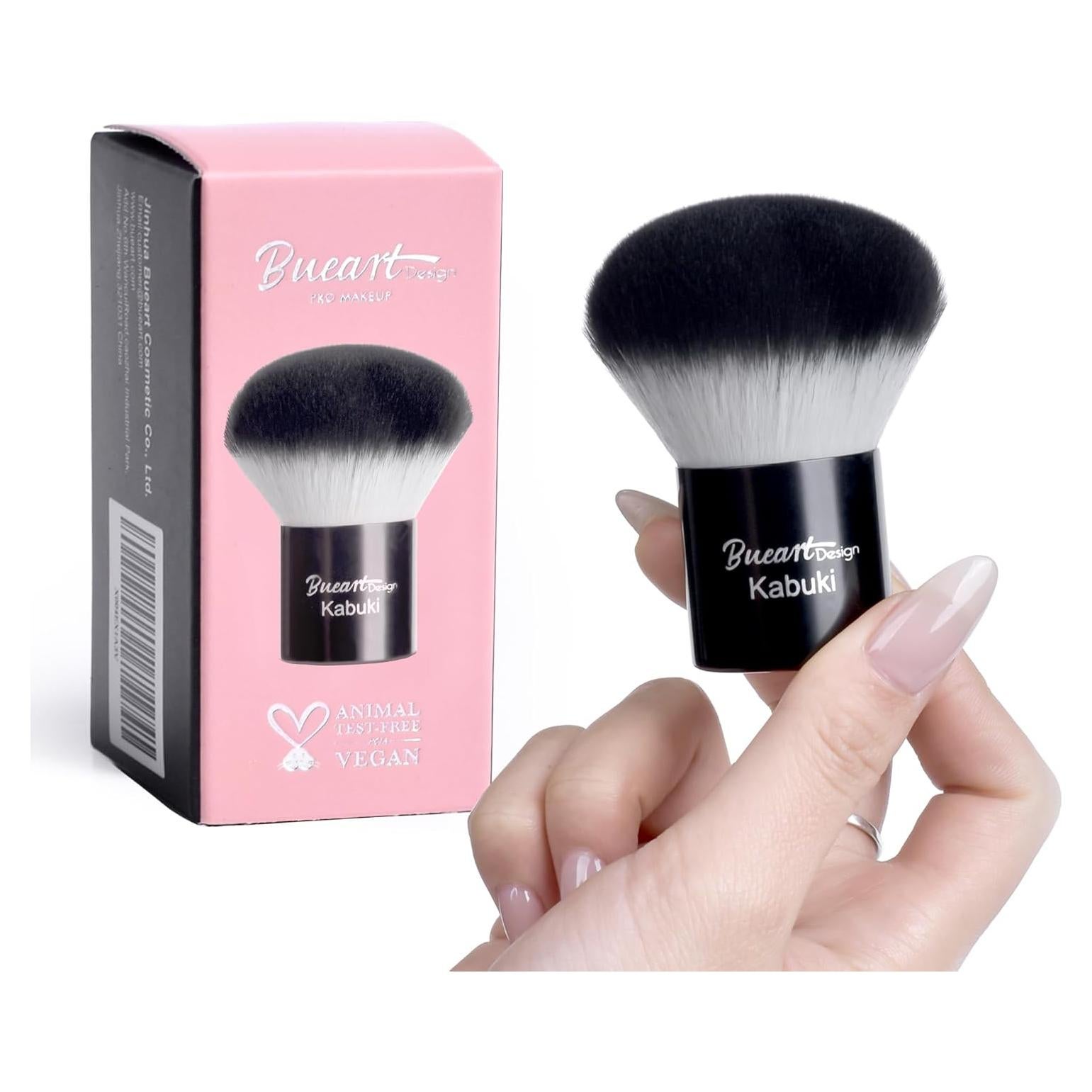 Brocha de Maquillaje Kabuki Bueart Design para Polvo y Rubor