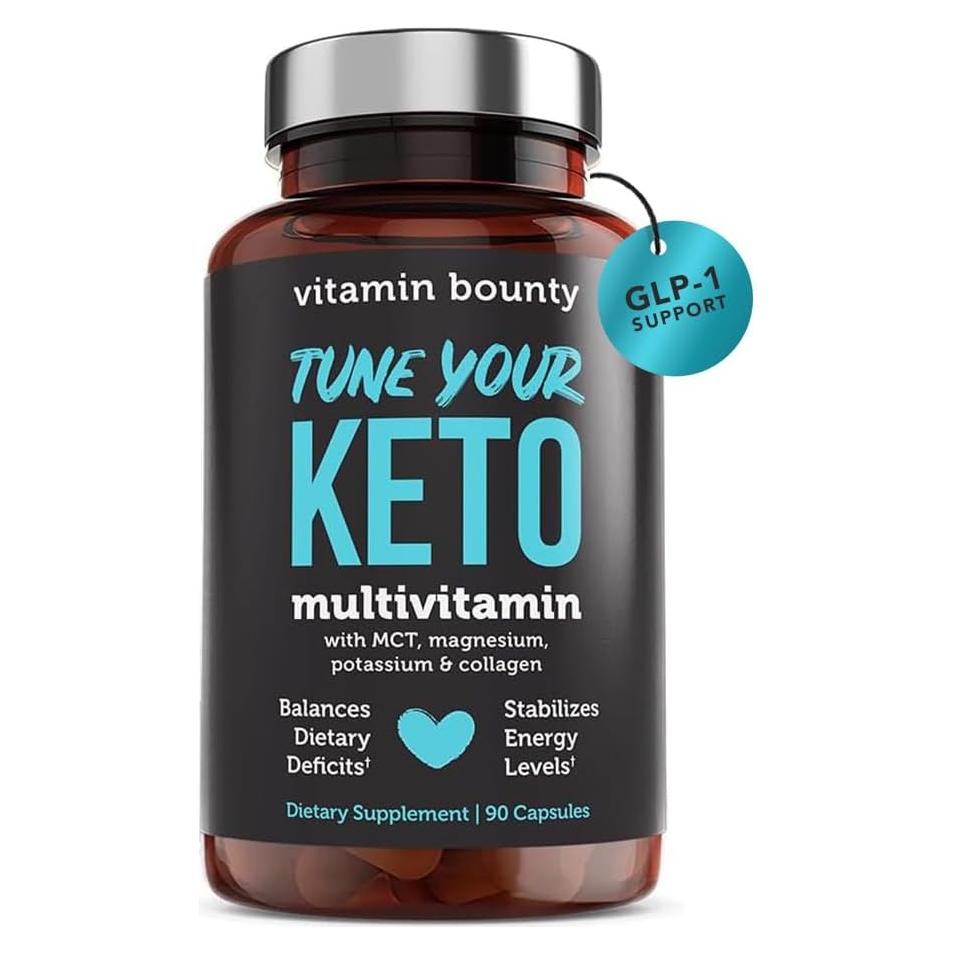 Multivitamina Keto Vitamin Bounty Tune Your Keto - 90 Cápsulas