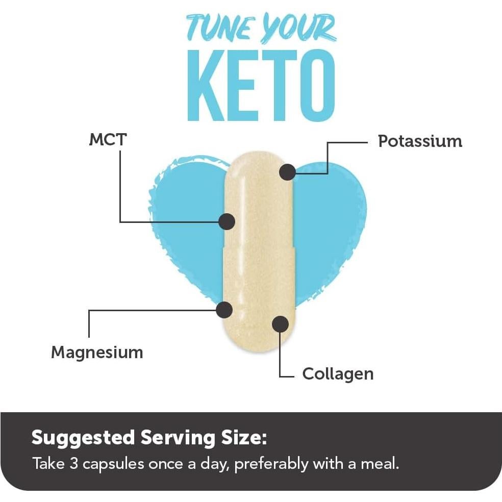 Multivitamina Keto Vitamin Bounty Tune Your Keto - 90 Cápsulas