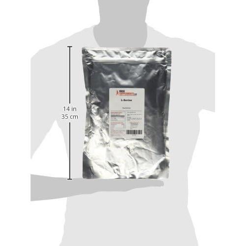 Polvo de L-Serina BulkSupplements 1kg - Suplemento Sin Sabor