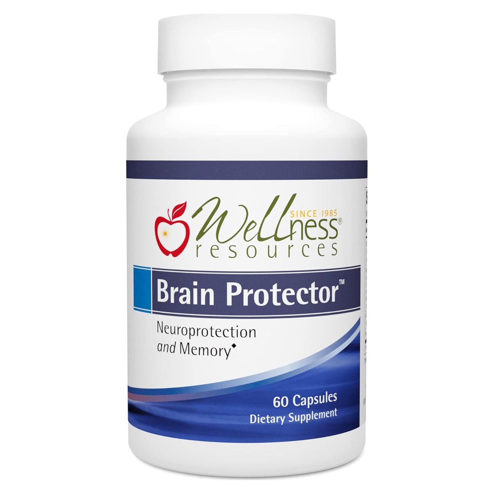 Suplemento Brain Protector Wellness Resources 60 Cápsulas