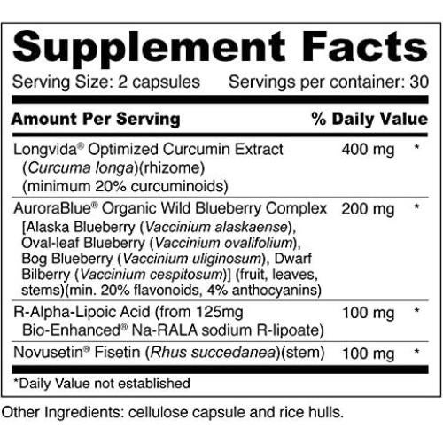 Suplemento Brain Protector Wellness Resources 60 Cápsulas