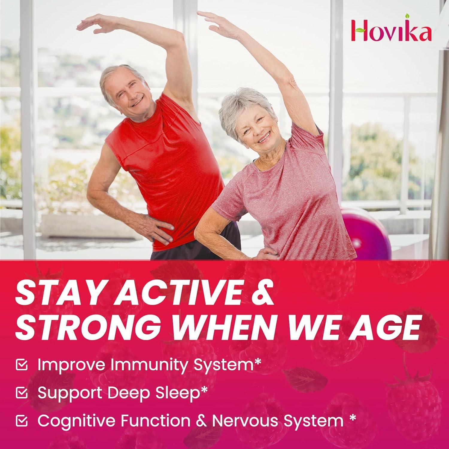 Gomitas de Calcio Magnesio Zinc Hovika 120 Unidades Sabor Frambuesa