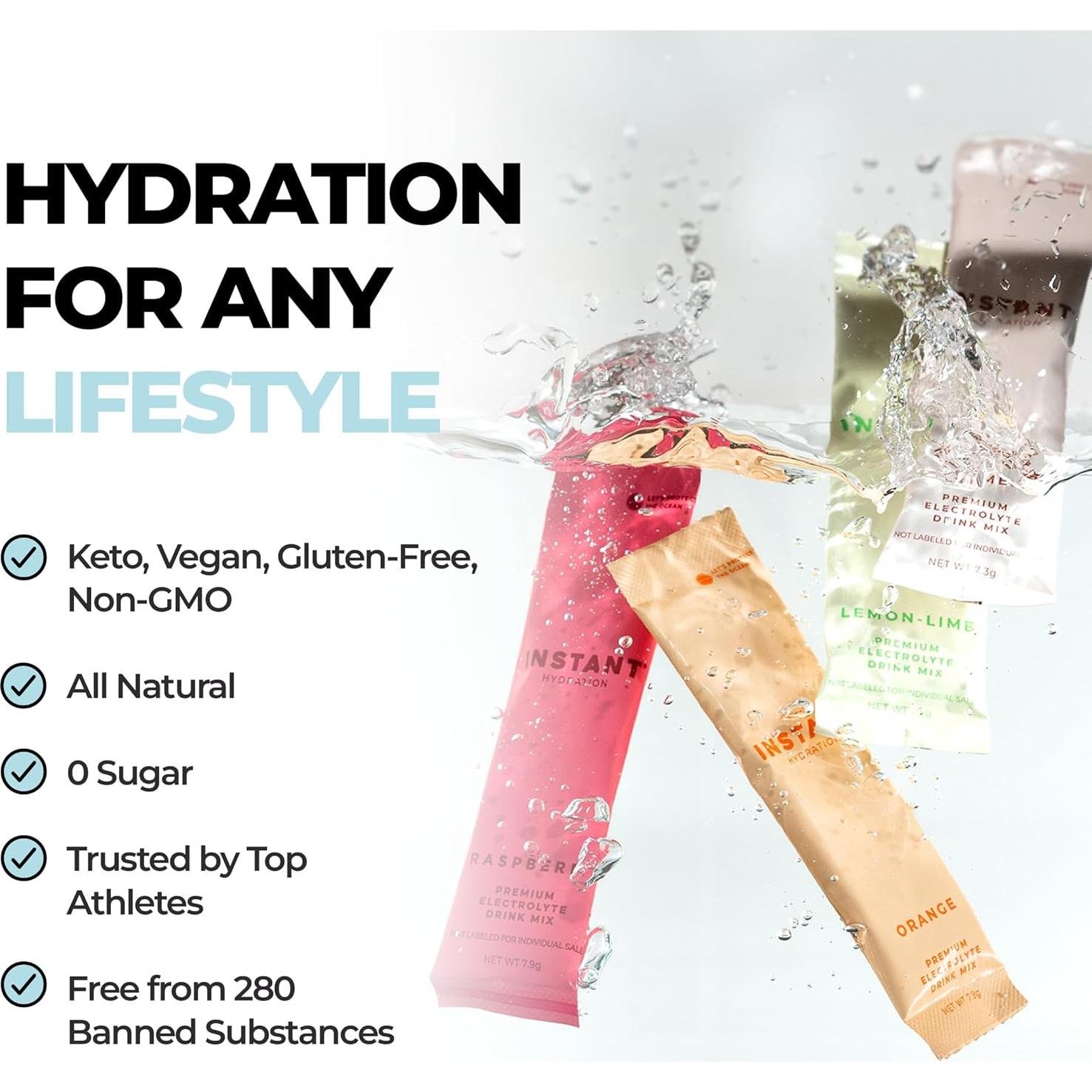 Paquete Variado de Polvo de Electrolitos Sin Azúcar - 12 Palitos