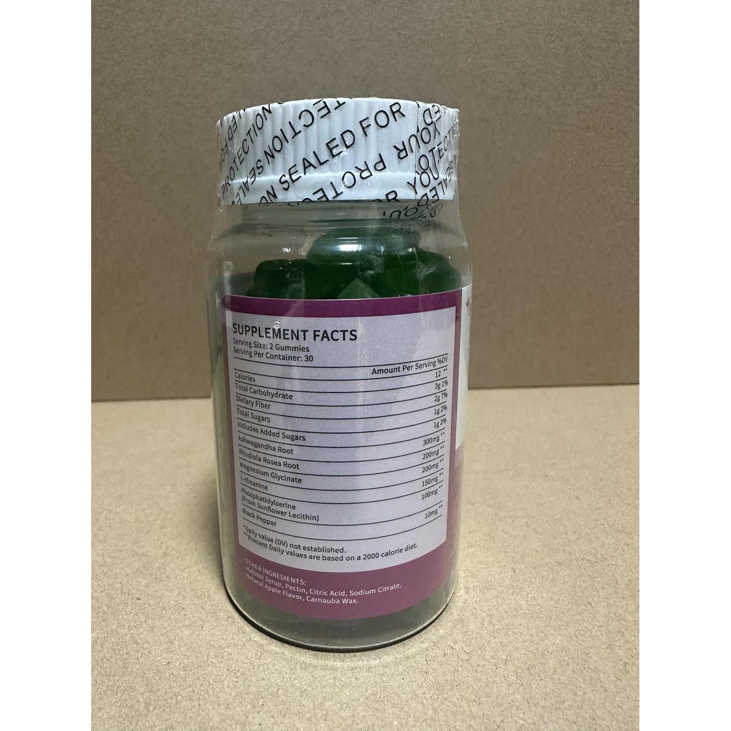 Gomitas de Cortisol Wanish para Mujeres - 120 Unidades Veganas