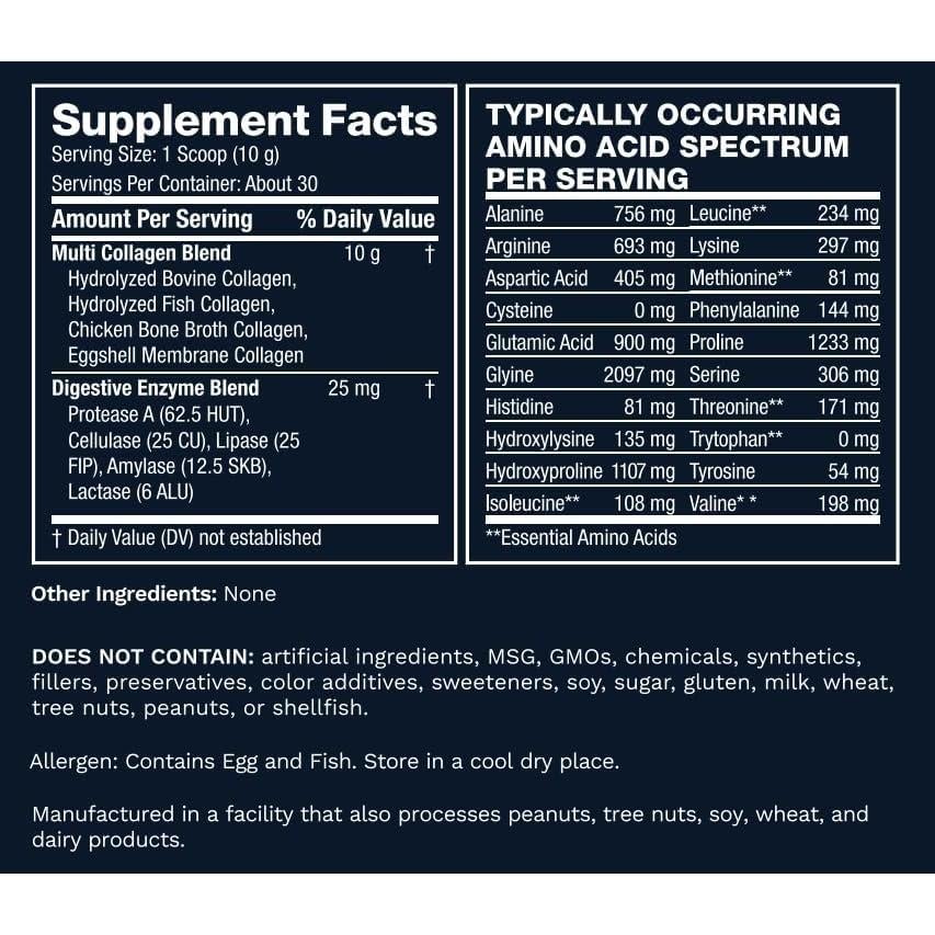 Péptidos de Colágeno Hidrolizado Life's Fortune 390g - Salud Piel, Cabello y Articulaciones