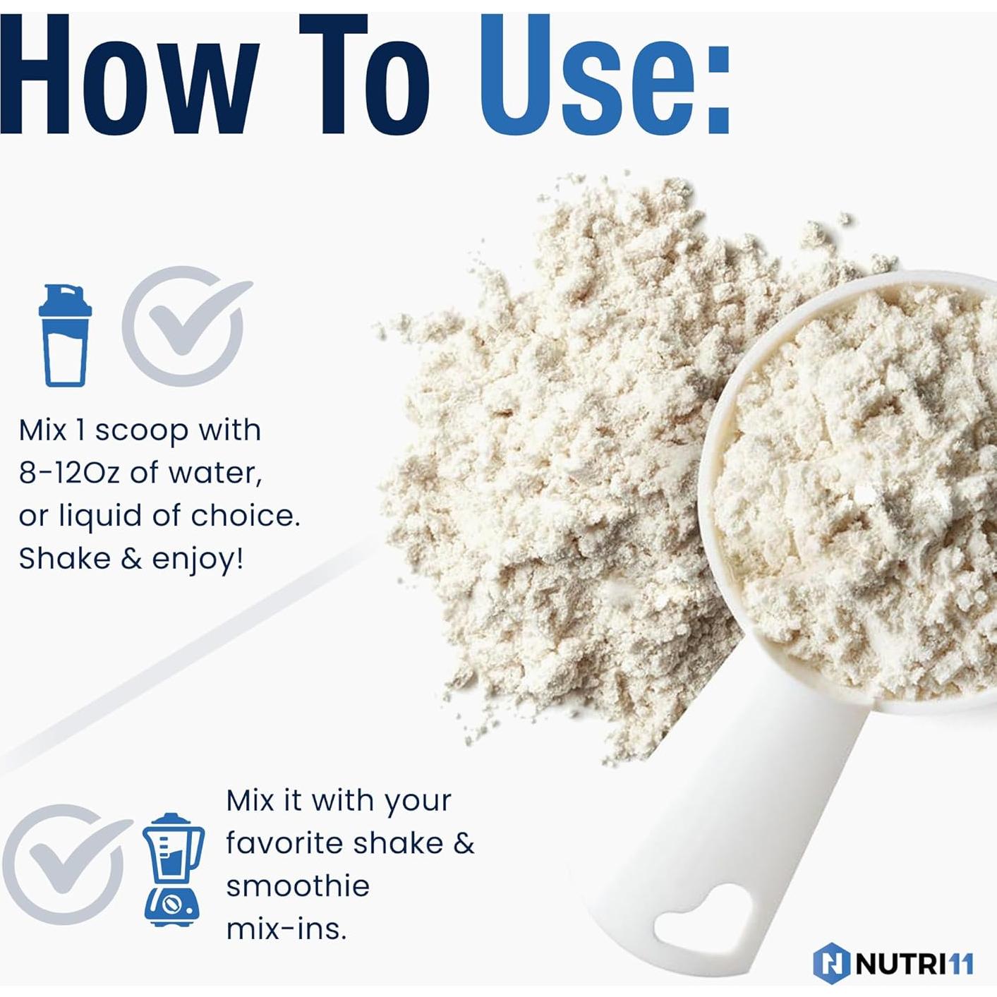 NutriDinner Nutrillermo | Polvo de Colágeno con Magnesio 450g