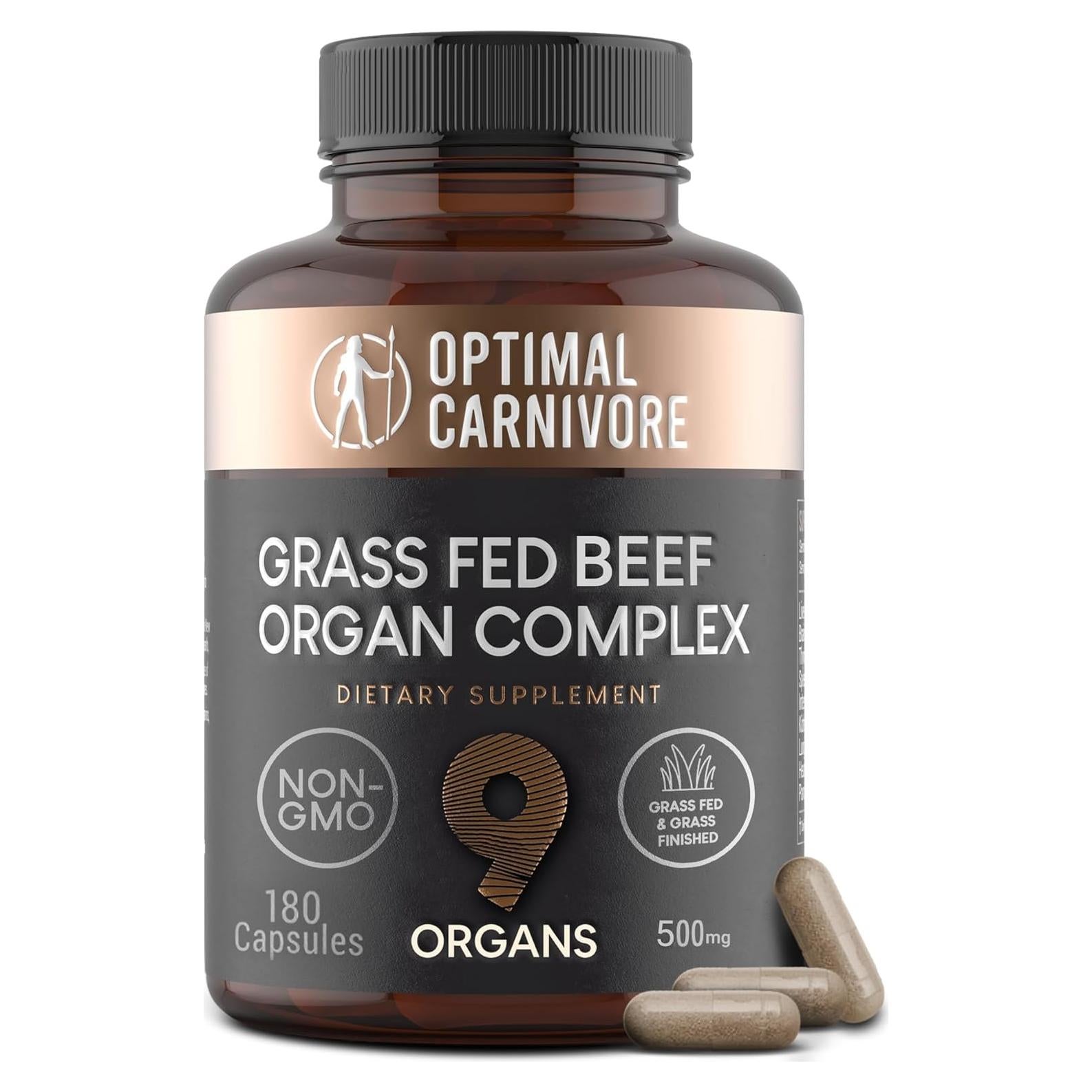 Suplemento de Órganos de Res Optimal Carnivore - Complejo 9 Órganos