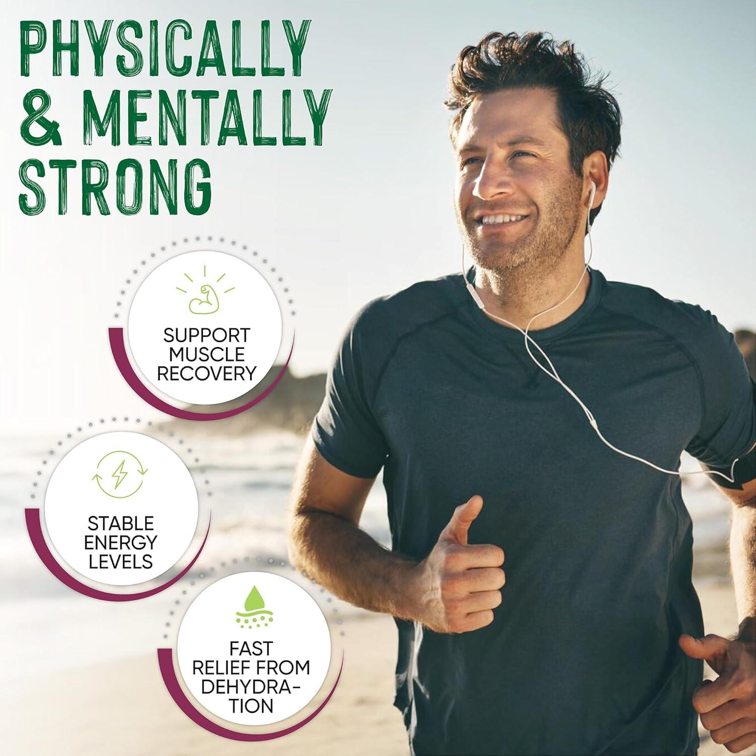 Polvo de Electrolitos Plus Uva 550g - Sin Azúcar, Keto, 100 Porciones