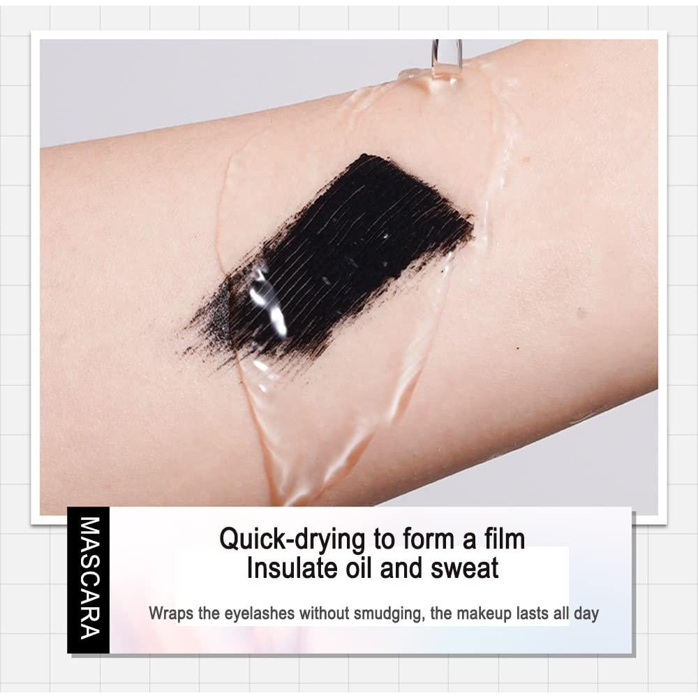 Máscara 2 en 1 NaSeny Negra Impermeable Volumen y Longitud