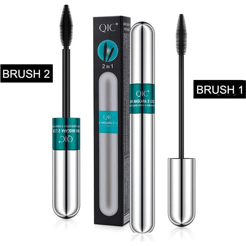 Máscara 2 en 1 NaSeny Negra Impermeable Volumen y Longitud