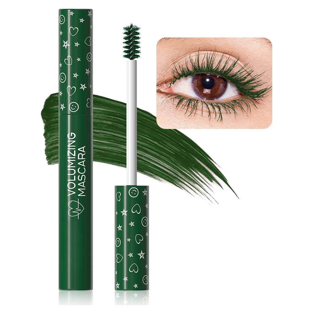 Máscara de Pestañas Impermeable BINGBRUSH 4.14 ml Verde
