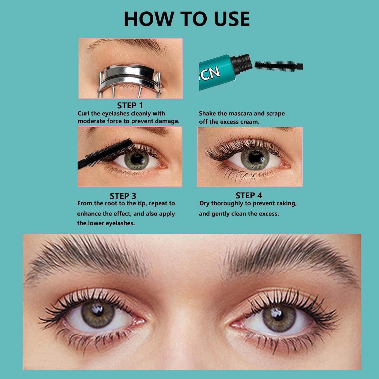 Máscara Voluminizadora Lgszgdcn 5.9 ml Negra Hipoalergénica