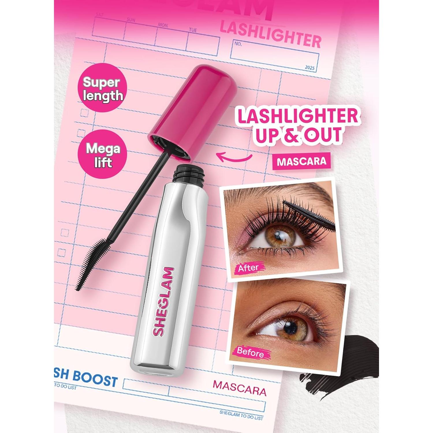 Máscara Voluminizadora SHEGLAM Up & Out Resistente al Agua