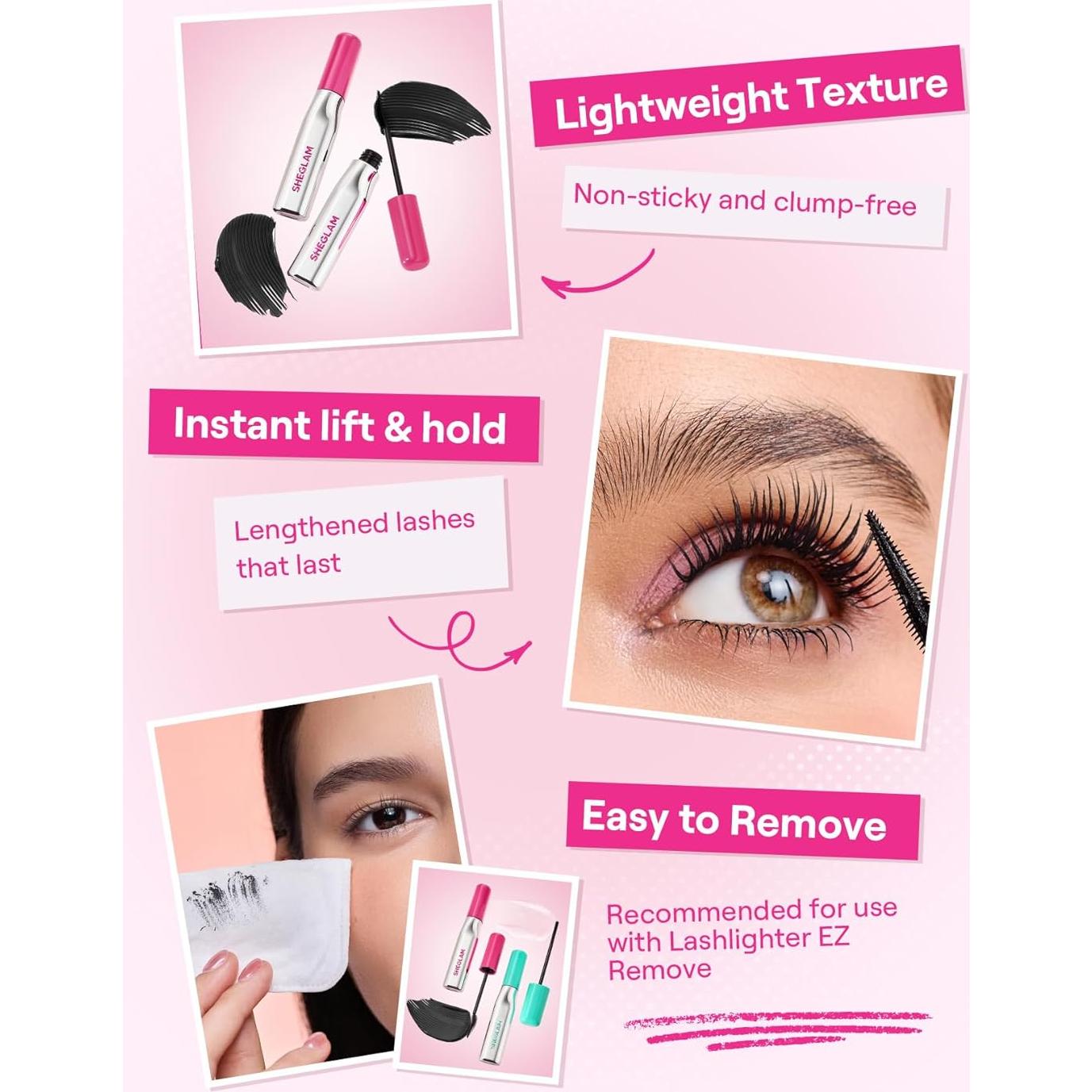 Máscara Voluminizadora SHEGLAM Up & Out Resistente al Agua