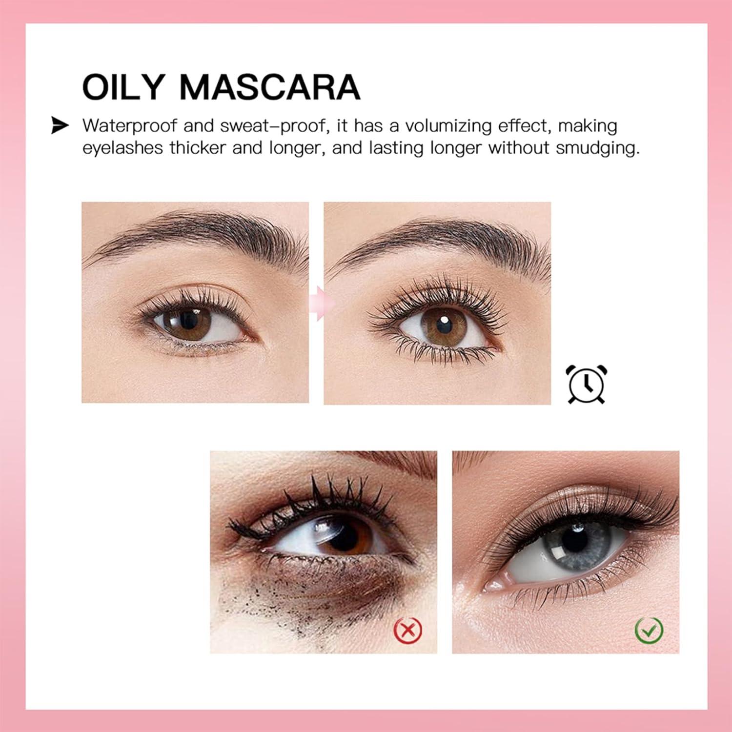 Máscara de Pestañas Alargadora y Rizada Ayzololo 73g