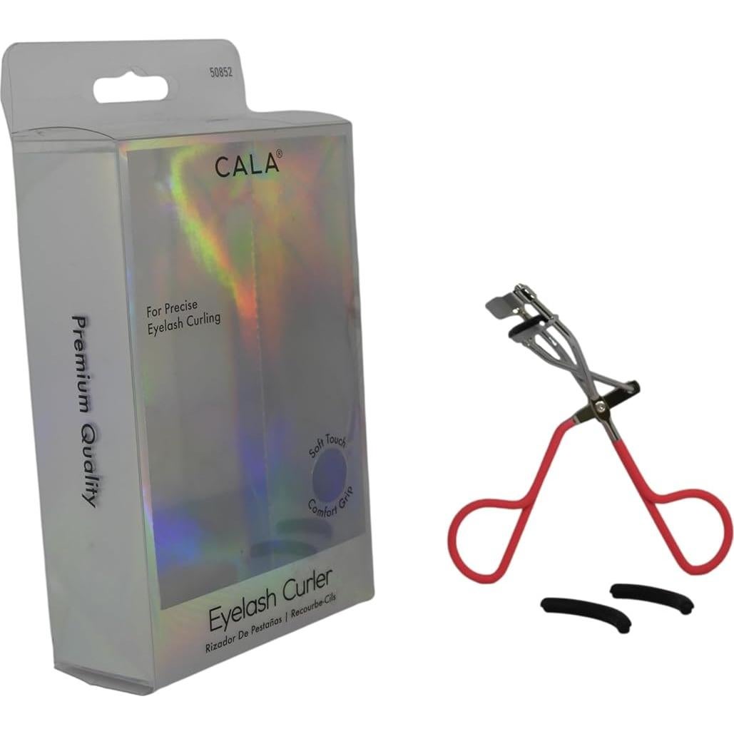 Rizador de Pestañas Cala Suave Toque Coral 5x5x7.6cm