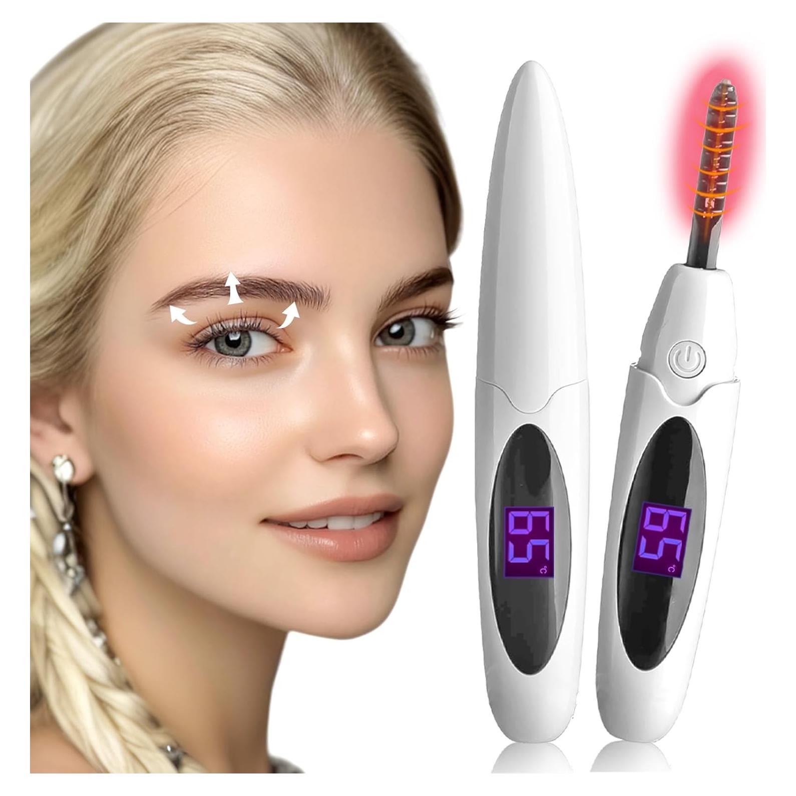 Rizador de Pestañas Eléctrico Shenlanbolt Blanco 3 Temperaturas