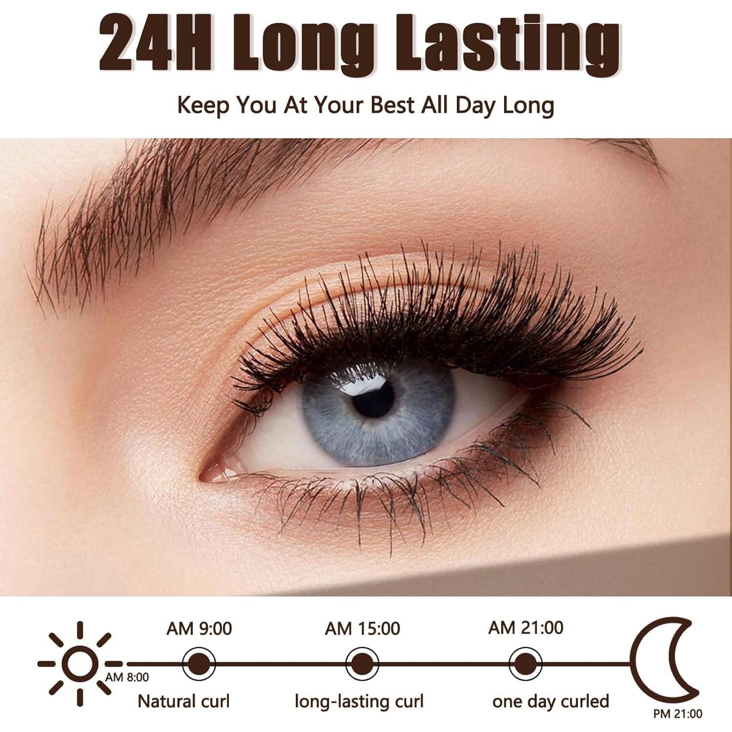 Rizador de Pestañas Eléctrico Acavado HEC4 con 3 Temperaturas