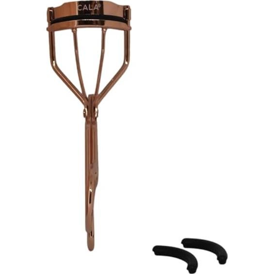 Rizador de Pestañas Cala ROSEGOLD con 3 Almohadillas