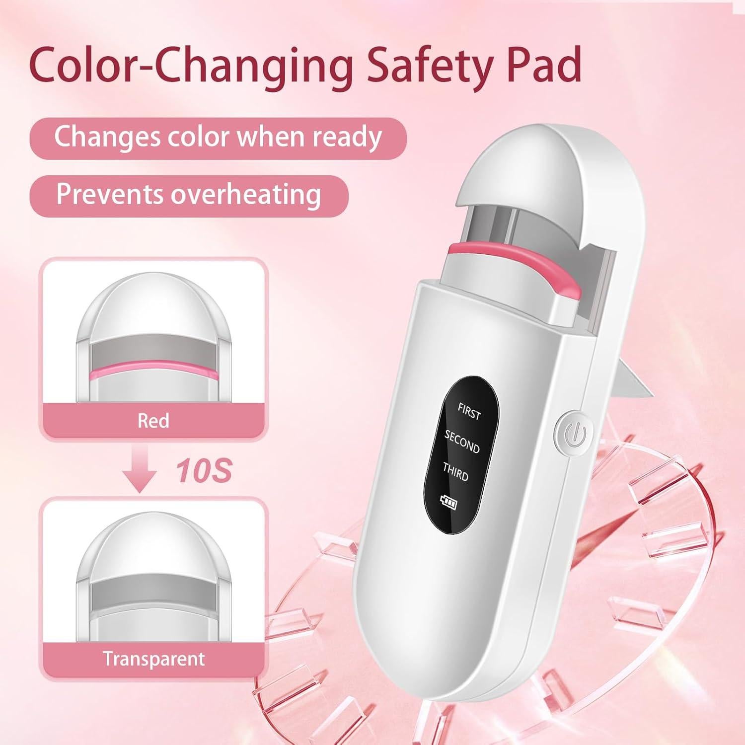 Rizador de Pestañas Eléctrico LinkUlySky 40-60°C Recargable