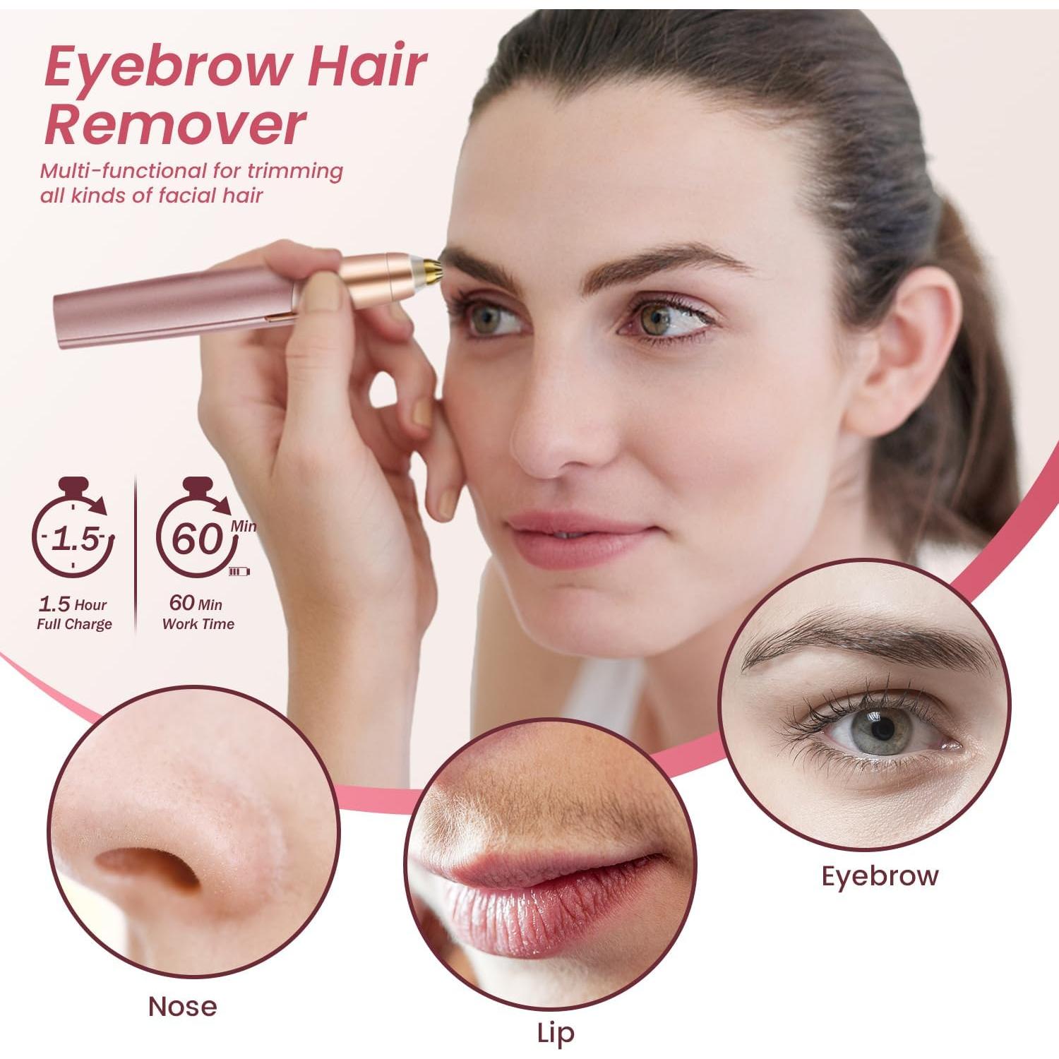 Kit de Rizadores de Pestañas y Recortador de Cejas JanQee