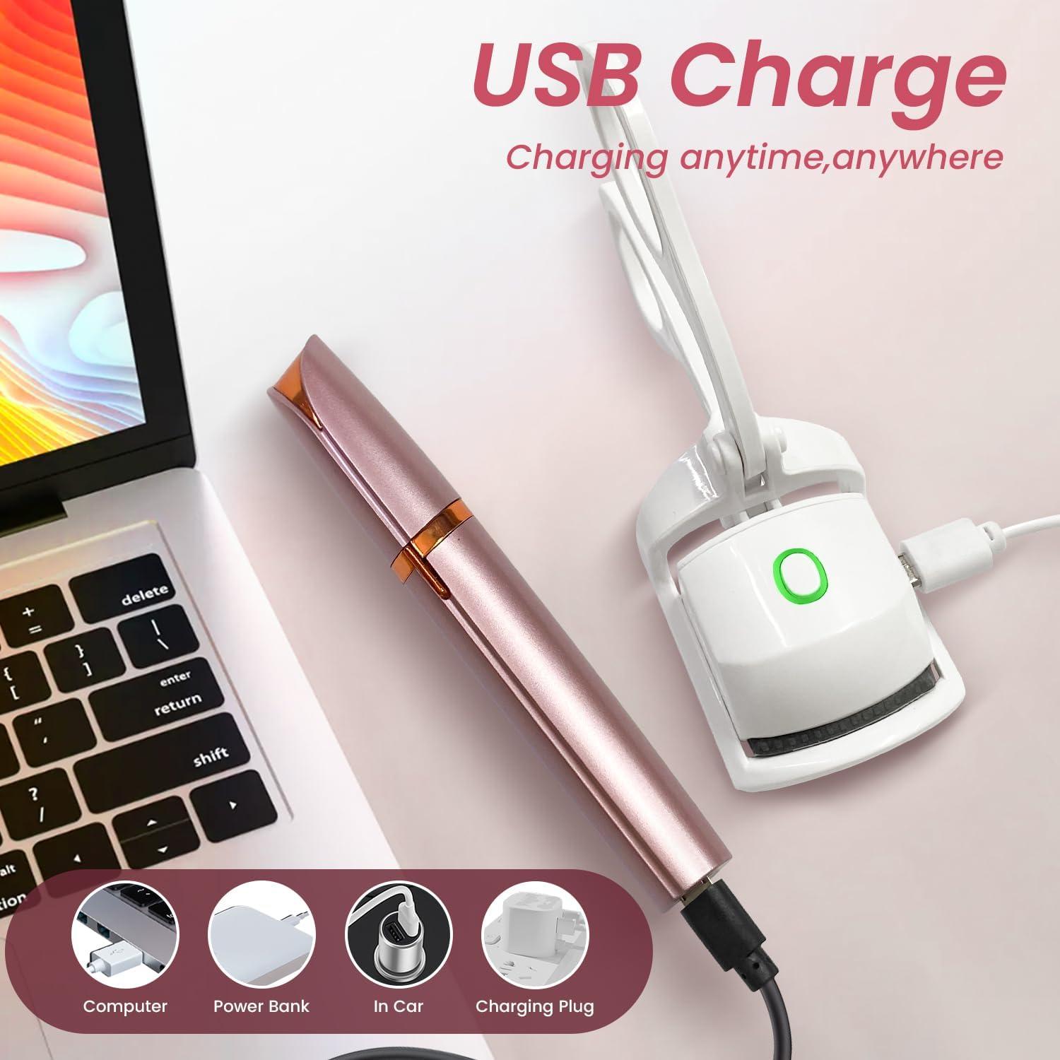 Kit de Rizadores de Pestañas y Recortador de Cejas JanQee