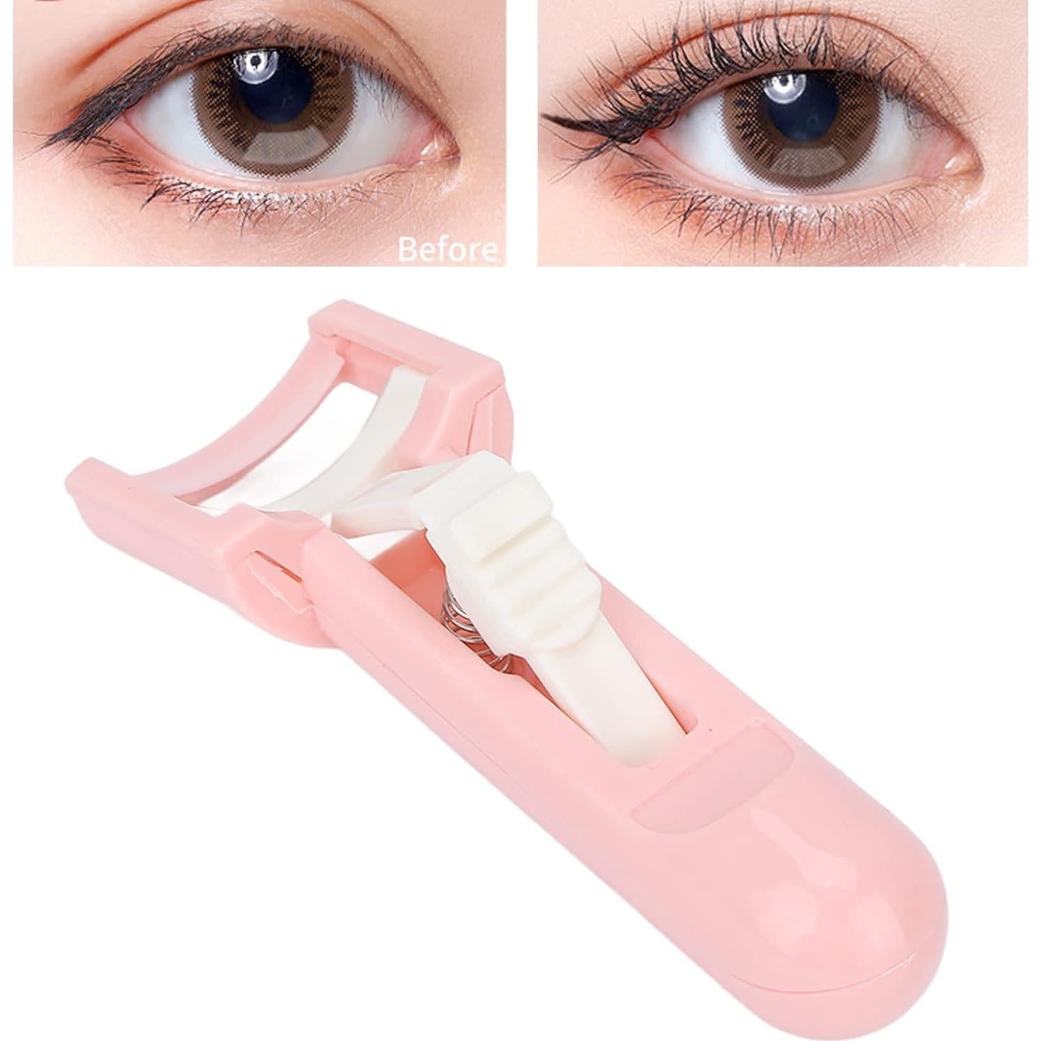 Rizador de Pestañas Milltrip Portátil Compacto Efecto Duradero