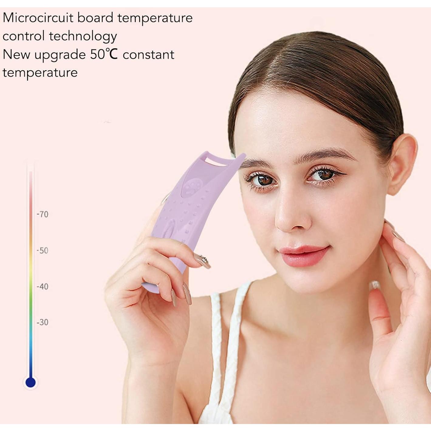 Rizador de Pestañas Eléctrico FILFEEL Calentado USB 50°C